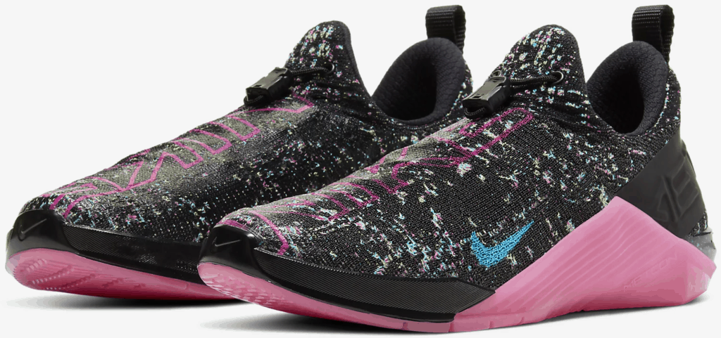 Nike React Metcon AMP Womens - Black-Fire Pink-Green Strike-Blue Fury