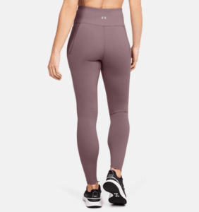 UA Women's Meridian Leggings in Hushed Pink