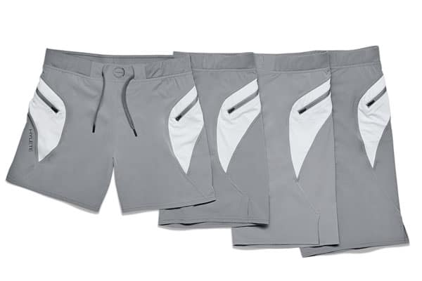Hylete Verge II workout shorts for men come in several inseam length options - from quad cut to long