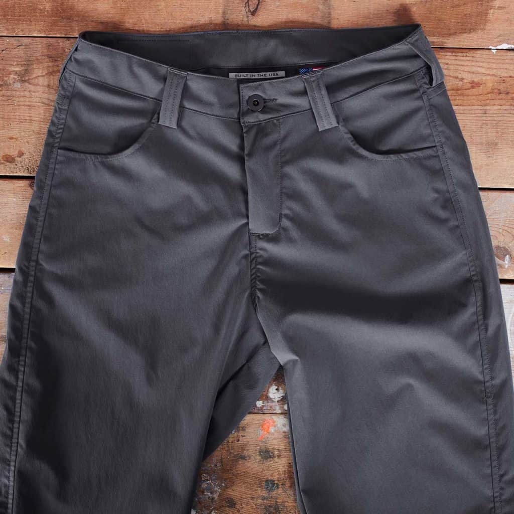 GORUCK Simple Pants have front and back pockets, and belt loops.