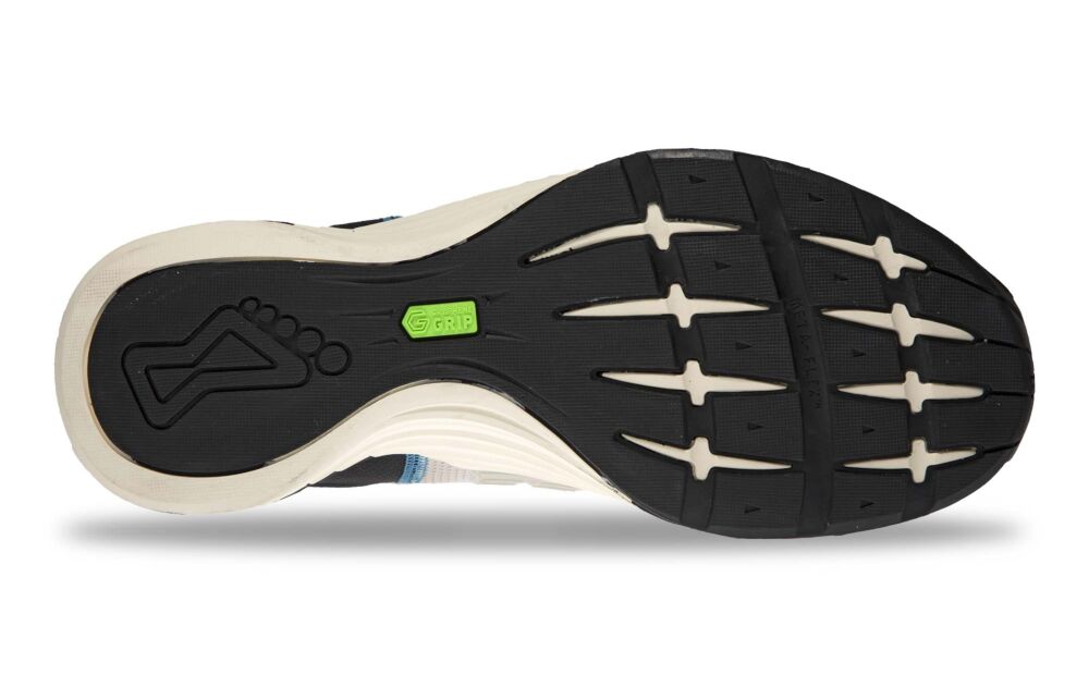 Outsole of the Inov-8 F-Lite G 300 CrossFit Shoe for WOD - White/Blue/Orange