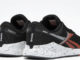 Quarter view of the Reebok Nano 9 Men's CrossFit Training Shoe in Black/White/Vivid Orange