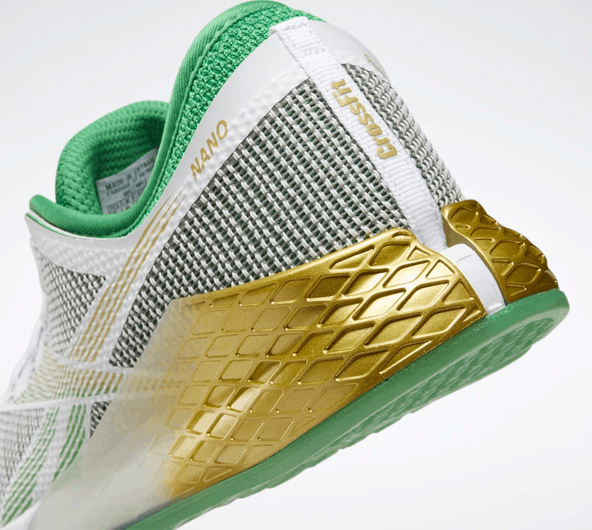 reebok nano gold