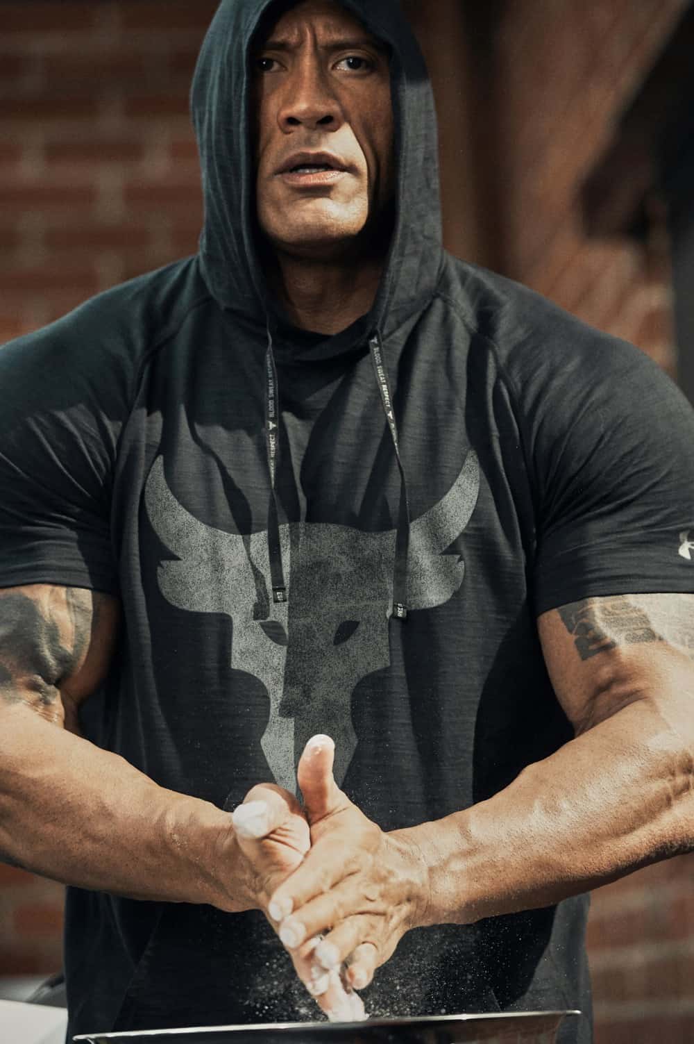 dwayne johnson under armour shirts