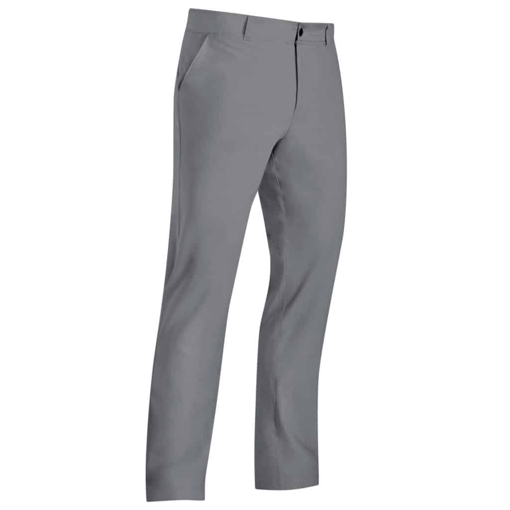 Front of the Modus Walk Pant from Hylete in Cool Gray