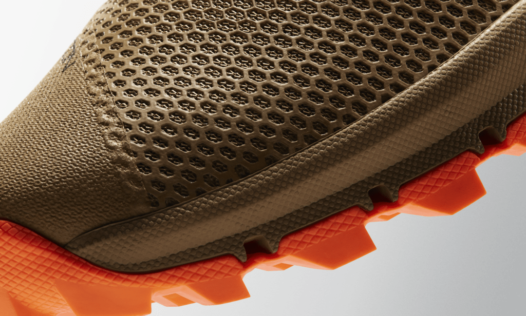 The Nike MetconSF is the first all-terrain metcon shoe. Look at the deep lugs on that boot-like sole!