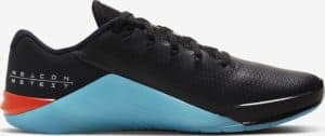 Other side view of the Nike Metcon 5 AMP with Fade Away Upper - Exciting new option for the best CrossFit training shoe of 2020.