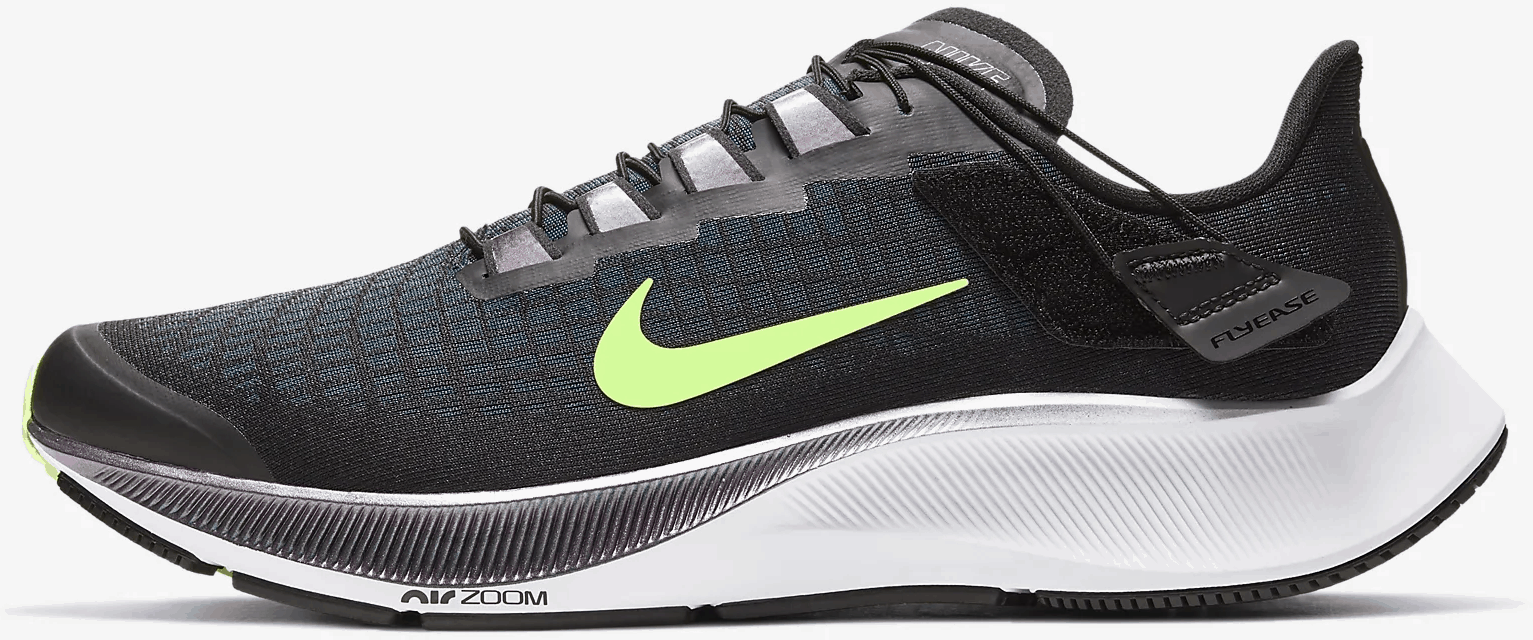 unisex nike white chicago bears zoom pegasus 37 running shoe