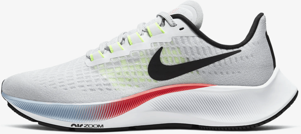 unisex indianapolis colts nike white zoom pegasus 37 running shoe