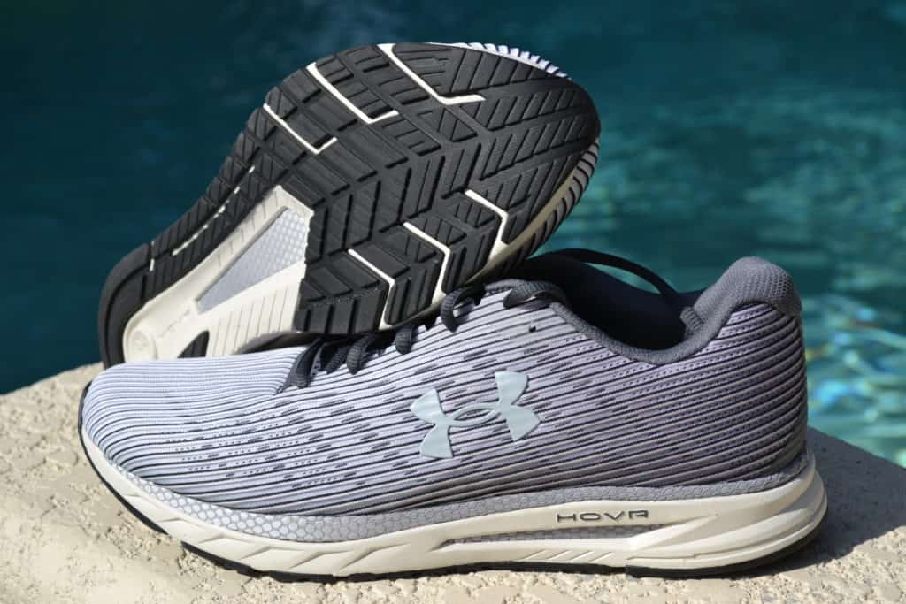 UA HOVR Velociti 2 Running Shoe by Under Armour - Side and Sole Stacked