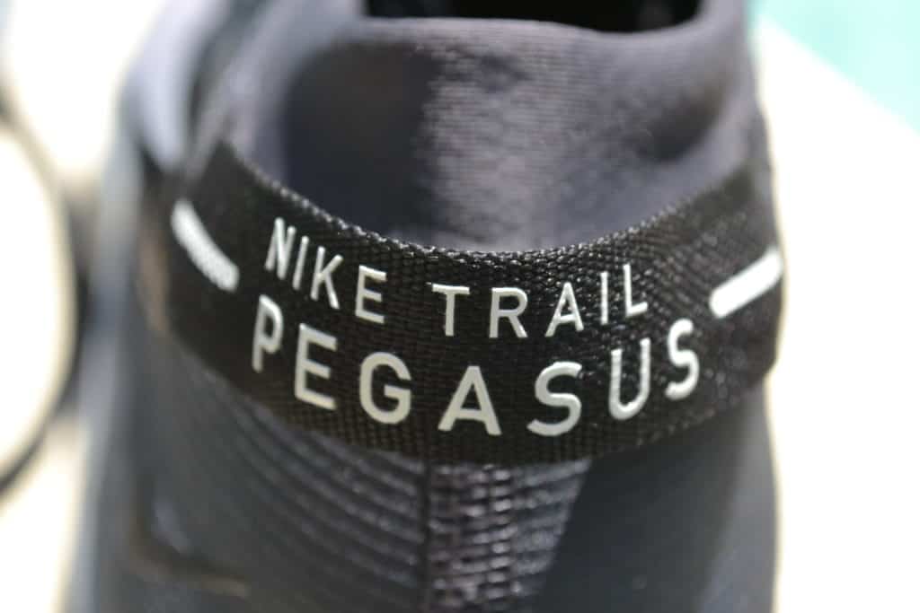 Nike Pegasus Trail 2 Running Shoe - Pull Tab Closeup