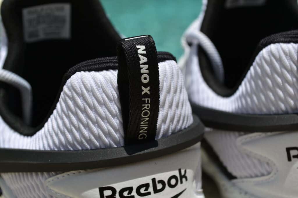 Reebok Nano X Froning Pull Tab on the Heel