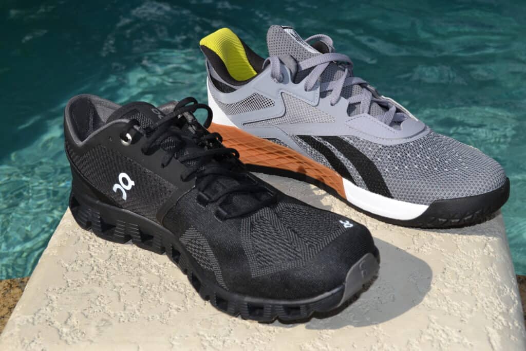 Cloud X Versus Reebok Nano X - Training Shoes - Side by Side 1