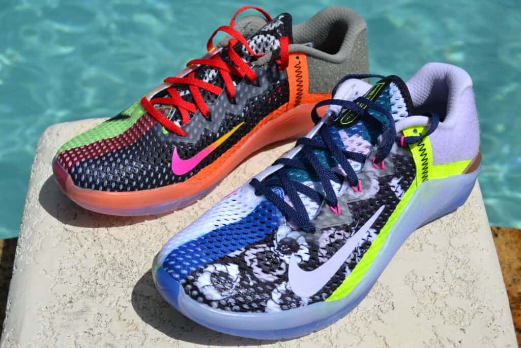 Nike Metcon 6 X What the Metcon Knows Shoe Review side by side