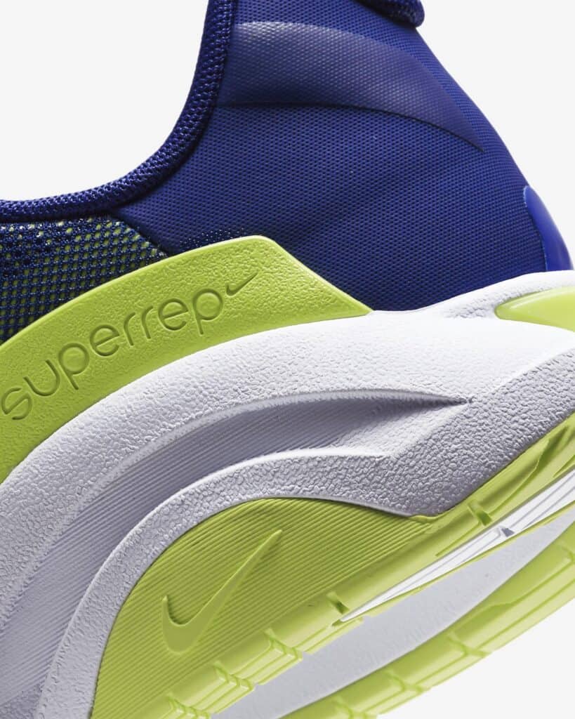 Nike ZoomX SuperRep Surge Heel Closeup