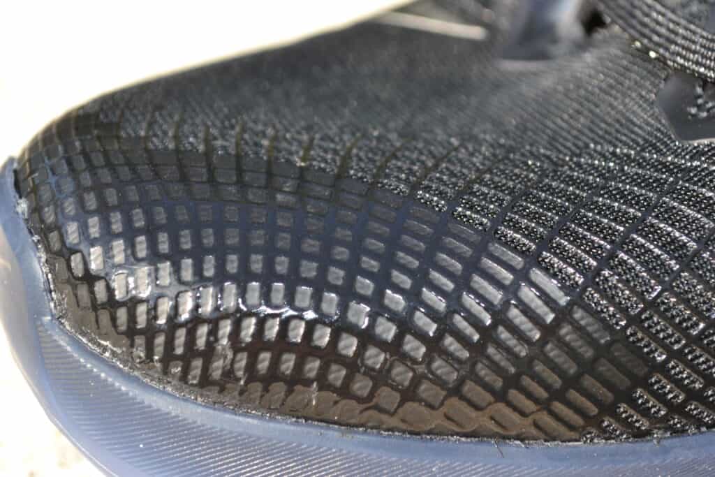 Nike Metcon 6 AMP Metallic Shoe Review - Upper Closeup