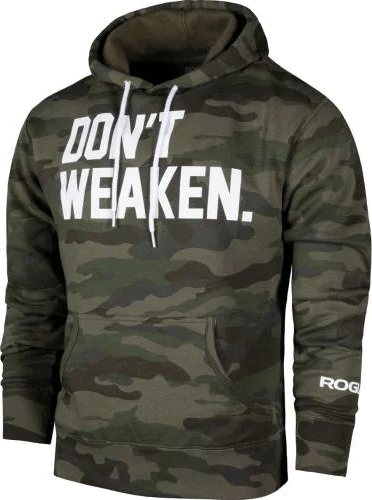 Rogue Midweight Don't Weaken Hoodie Forest Camo