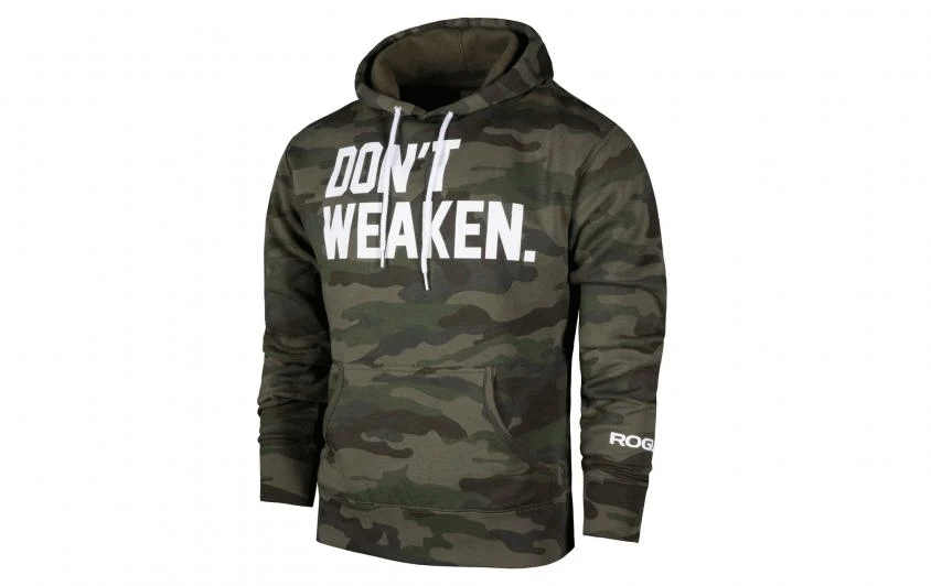 Rogue Midweight Don't Weaken Hoodie Forest Camo