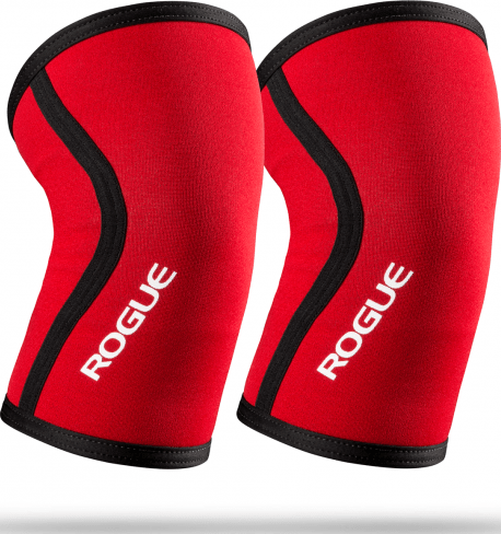 Rogue 5MM Knee Sleeve - Red Pair