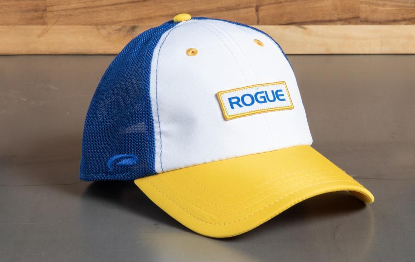 Rogue Ultra Fit Trucker Hat White/Royal