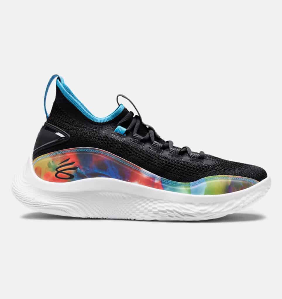 Under Armour Curry 8 Basketball Shoe side view right