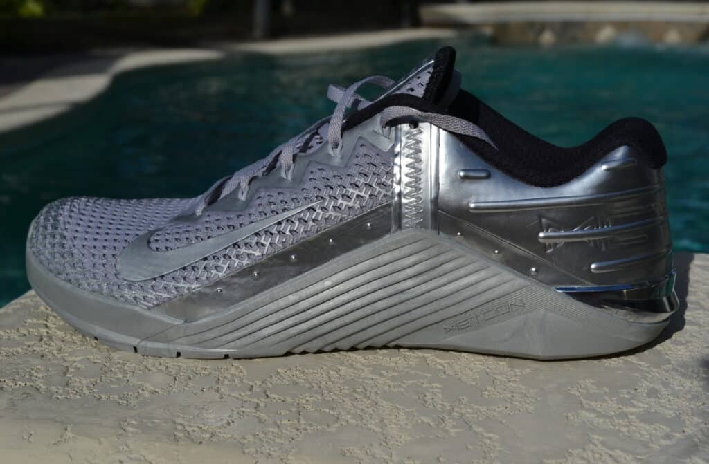 Nike Metcon 6 Premium Training Shoe Review Metallic Silver (10)