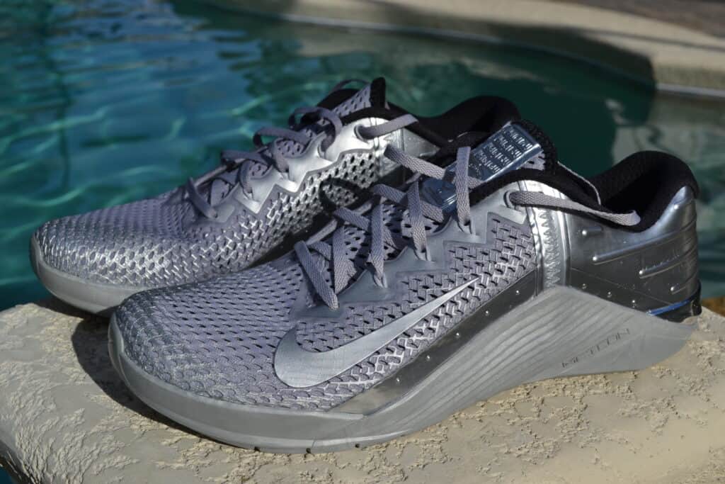 Nike Metcon 6 Premium Training Shoe Review Metallic Silver (16)