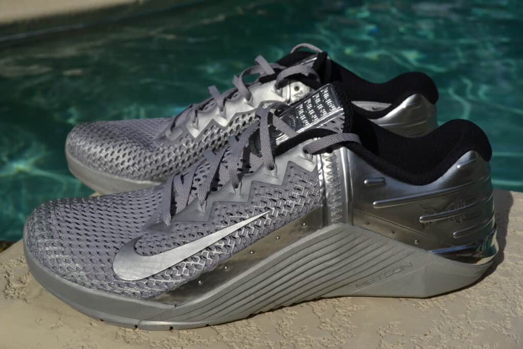 Nike Metcon 6 Premium Training Shoe Review Metallic Silver (28)