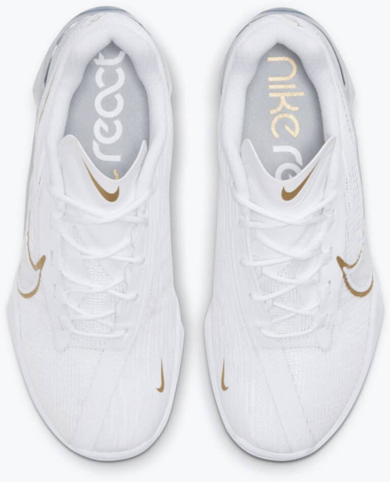 nike react metcon turbo white gold