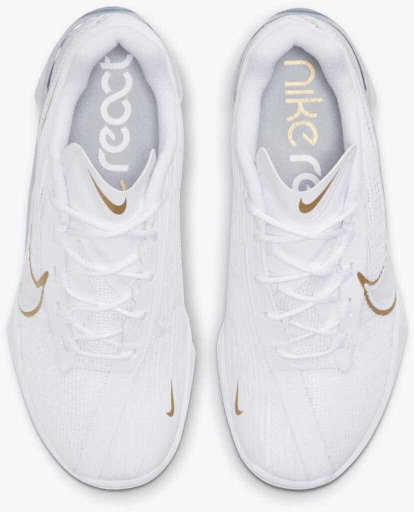 Nike React Metcon Turbo Training Shoe White-Gold (4)