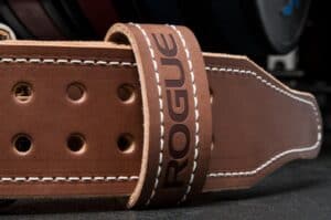 Rogue 3 Ohio Belt holes close up