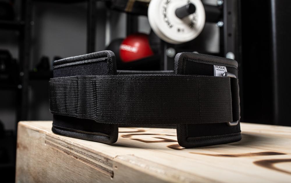 Rogue 4mm Nylon Weightlifting Belt back view