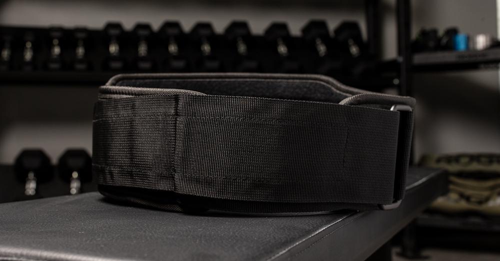 Rogue 5mm Nylon Weightlifting Belt back view