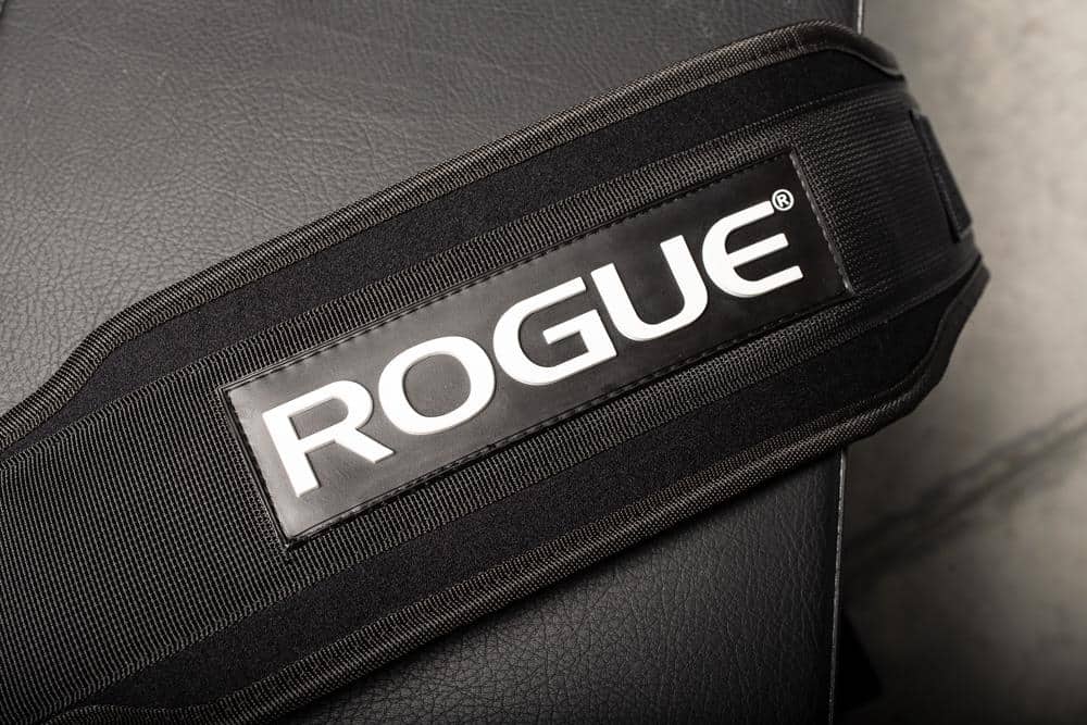 Rogue 5mm Nylon Weightlifting Belt top view