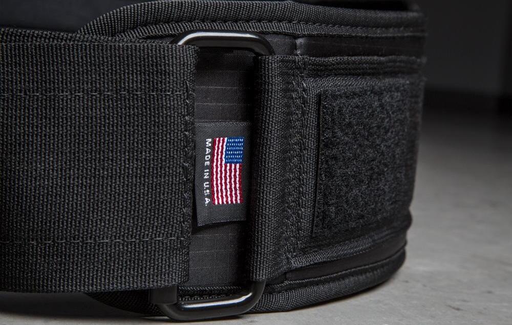 Rogue USA Nylon Lifting Belt buckle