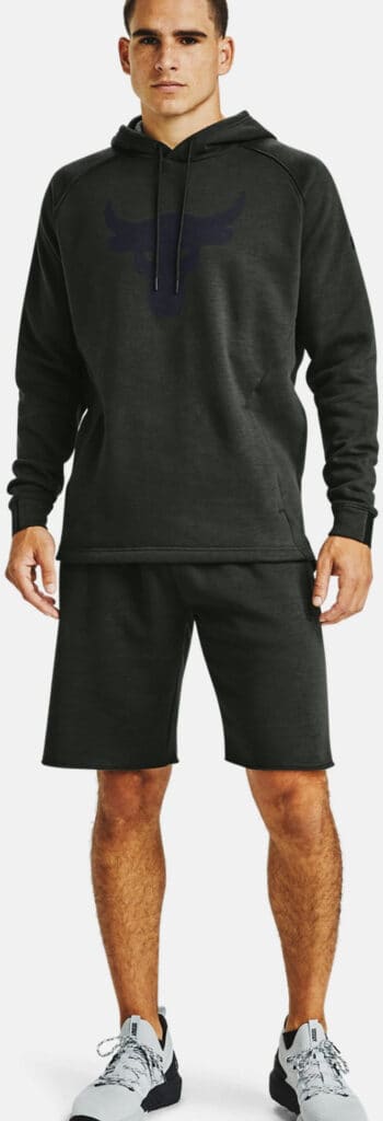 Under Armour Men's Project Rock Charged Cotton® Brahma Hoodie full view-crop