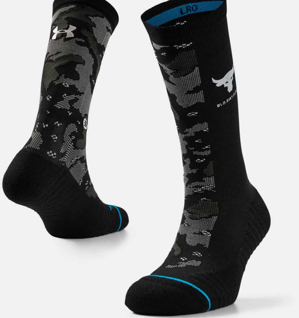 Under Armour Unisex UA x Stance Rock Crew Socks pair