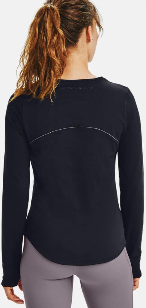 Under Armour Women's UA HydraFuse Crew Long Sleeve back-crop