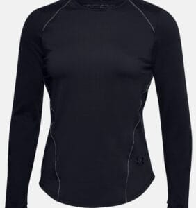 Under Armour Women's UA HydraFuse Crew Long Sleeve front close up