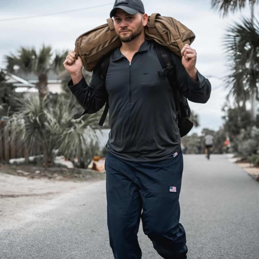 GORUCK American Training Sweat Pants navy with sandbags