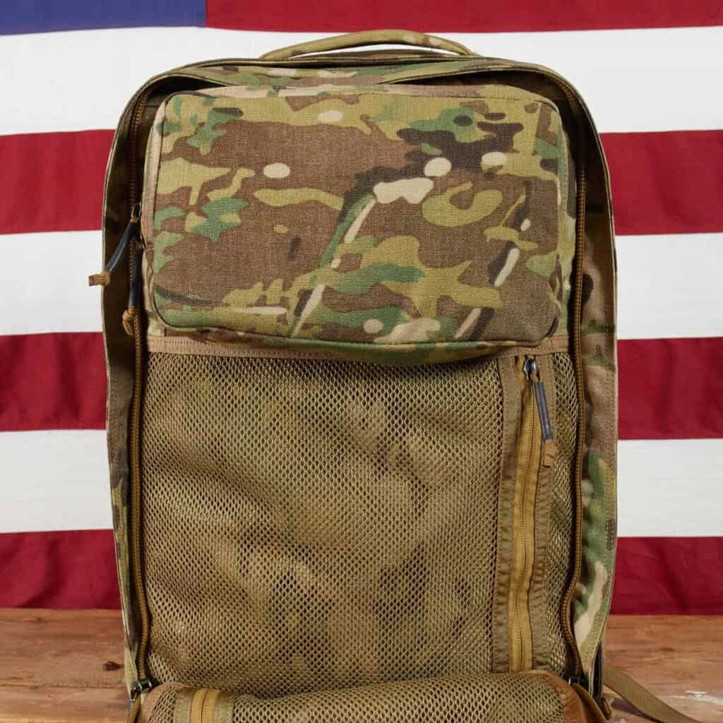 GORUCK GR2 multicam inside with pockets