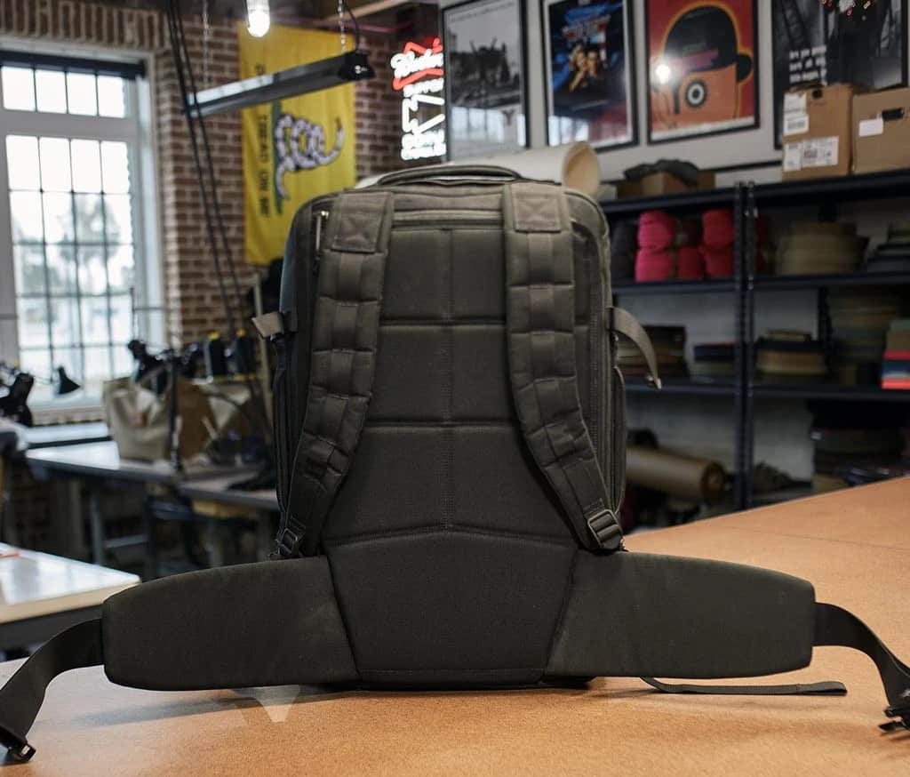 GORUCK GR3 black back full view