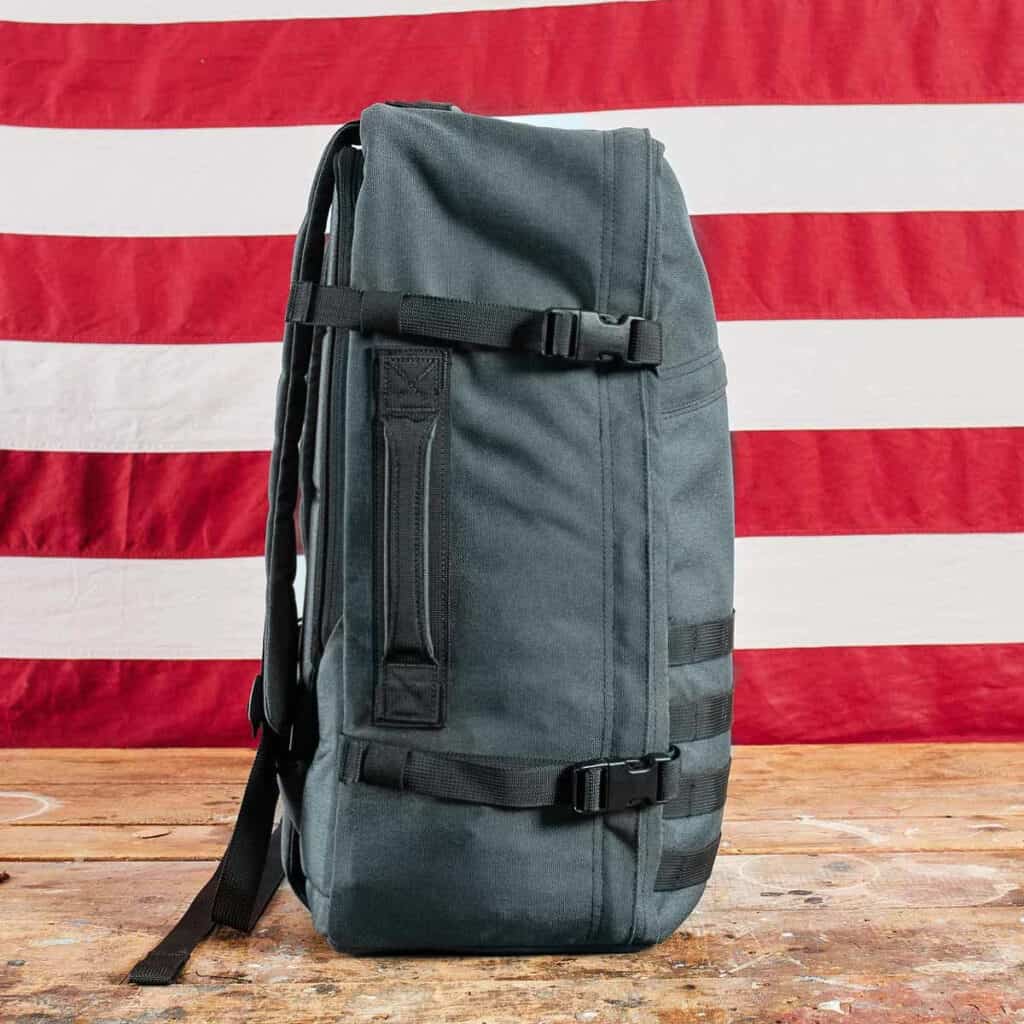 GORUCK GR3 steel side view