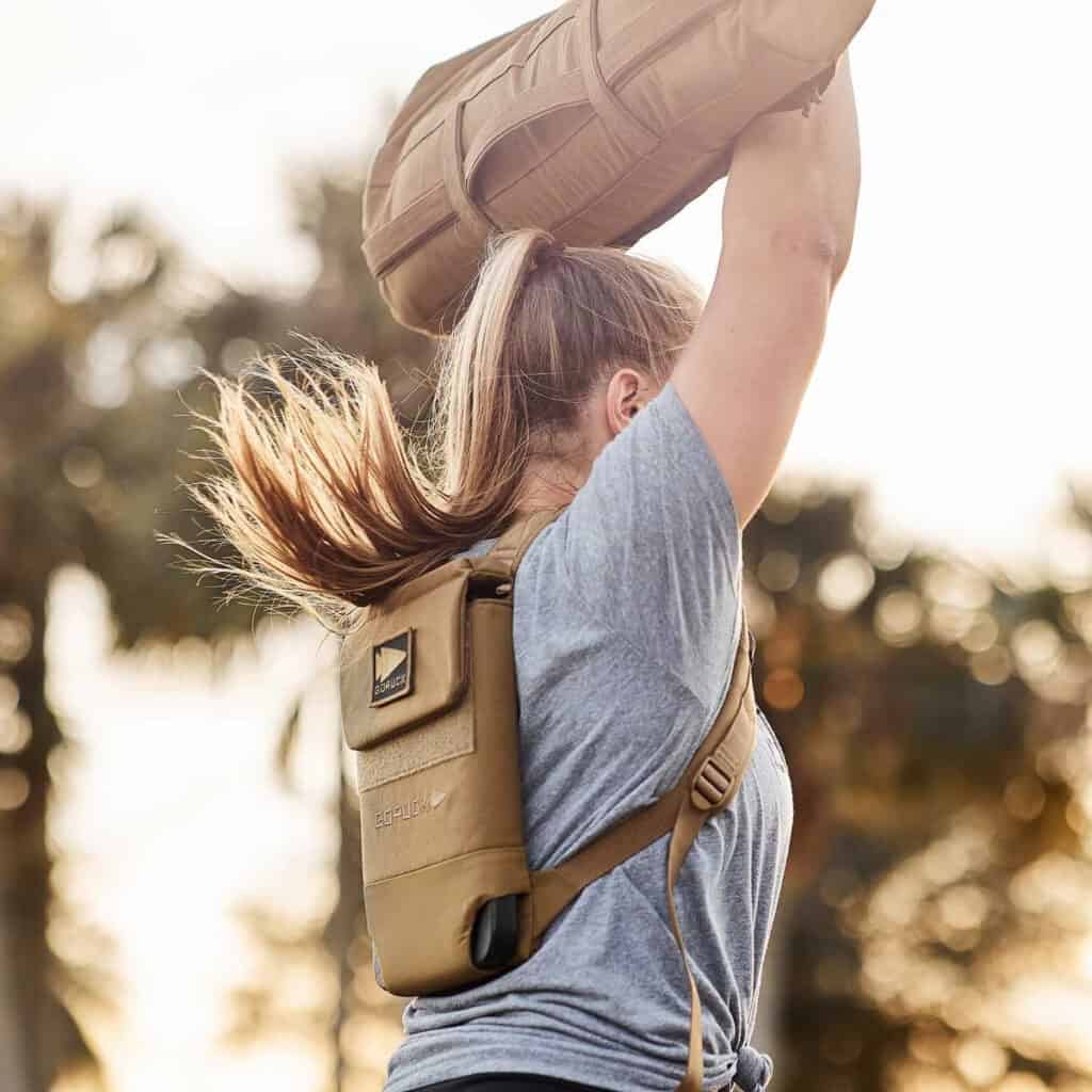 GORUCK Ruck Plate Carrier 2.0 coyote brown overhead