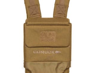 GORUCK Ruck Plate Carrier 2.0 full view coyote brown