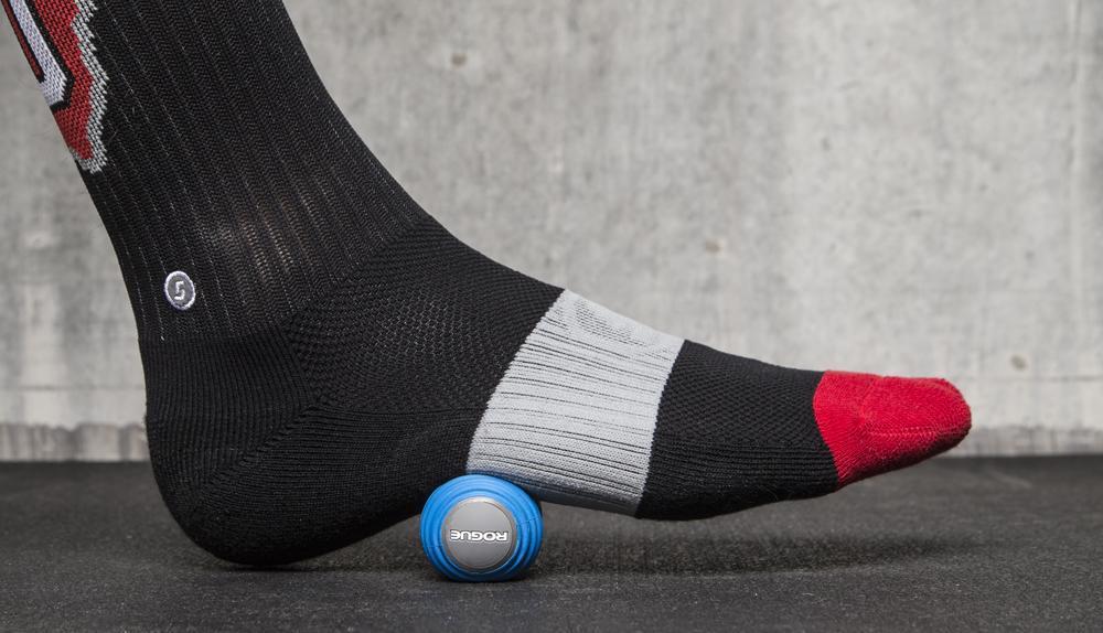 MobilityWOD Foot Roller used in the sole