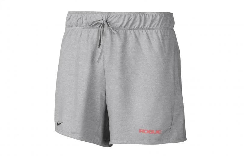 Nike Women’s Attack Shorts Particle Gray Heather Front