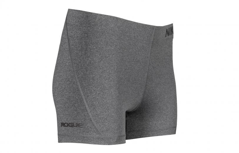 Nike Women’s Pro Compression Shorts Charcoal Heather Right Quarter