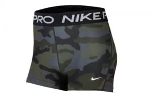 Nike Women’s Pro Training Shorts Camo Front