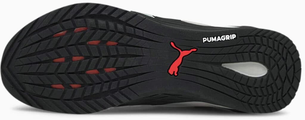 PUMA FUSE Training Shoes Puma Black-Poppy Red-Gray  outsole left